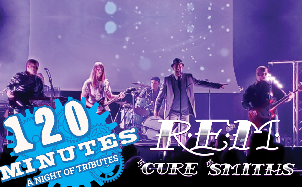 120 Minutes: Music of The Smiths, The Cure, R.E.M. at Blueberry Hill Duck Room in St. Louis, MO on December 17th, 2022.