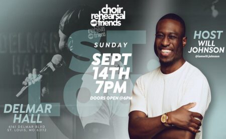 Choir Rehearsal with Friends at Delmar Hall on Sep. 14th