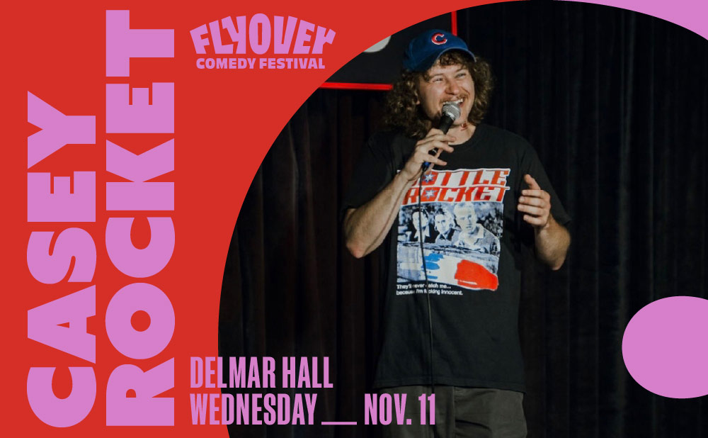 Casey Rocket at Delmar Hall on November 11th.